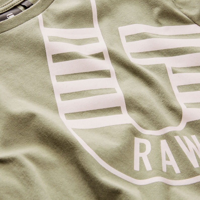 G-Star RAW® T-Shirt Green detail shot