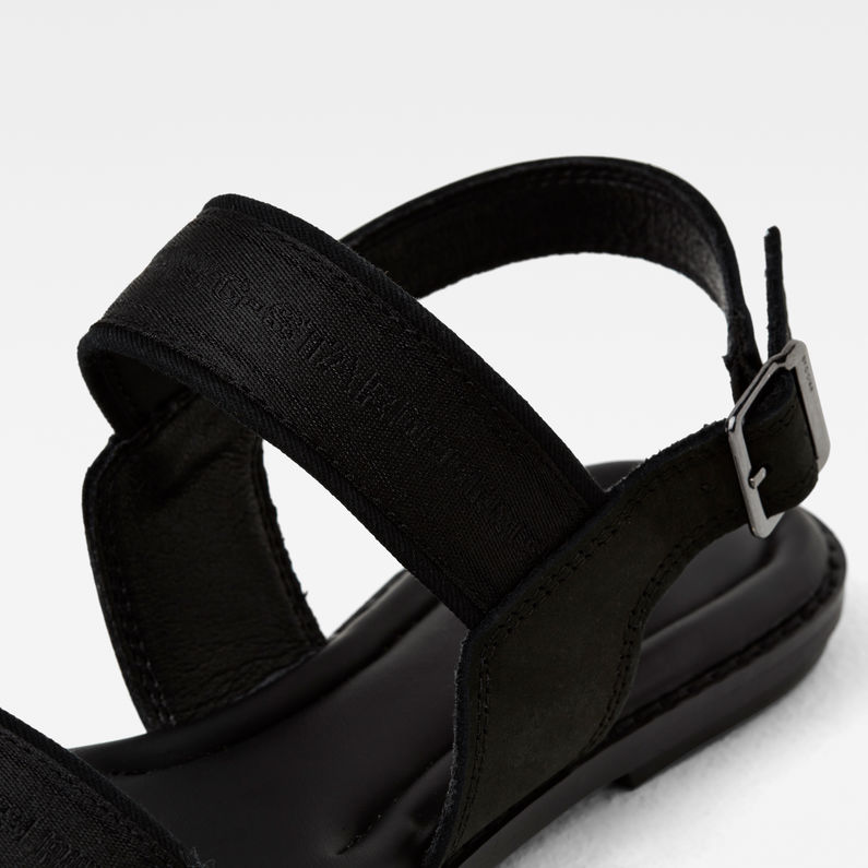 G-Star RAW® Chaussures plates Navik OG Noir detail