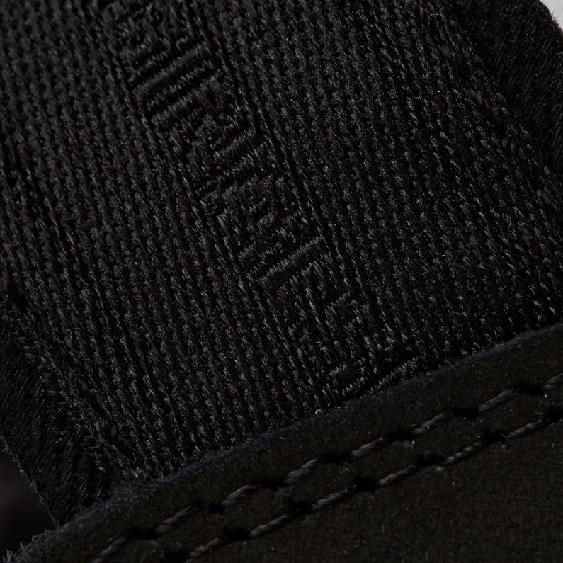 G-Star RAW® Chaussures plates Navik OG Noir fabric shot