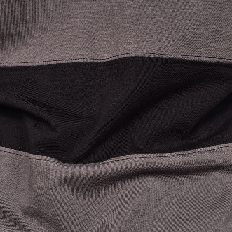 G-Star RAW® Block Stripe GR T-Shirt Black fabric shot