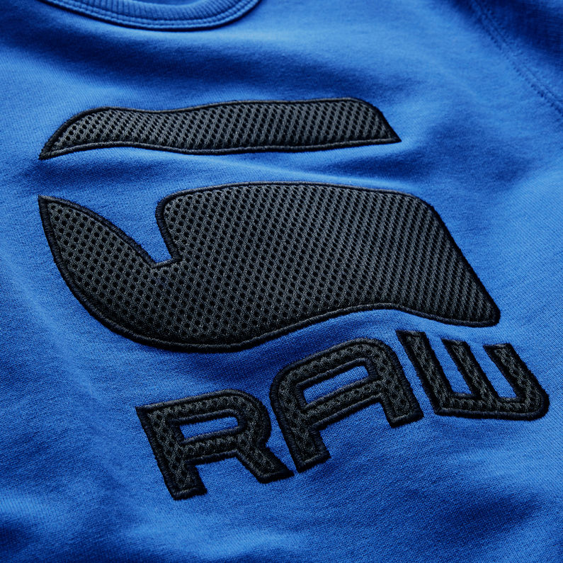 G-Star RAW® Sweater Bleu moyen detail shot