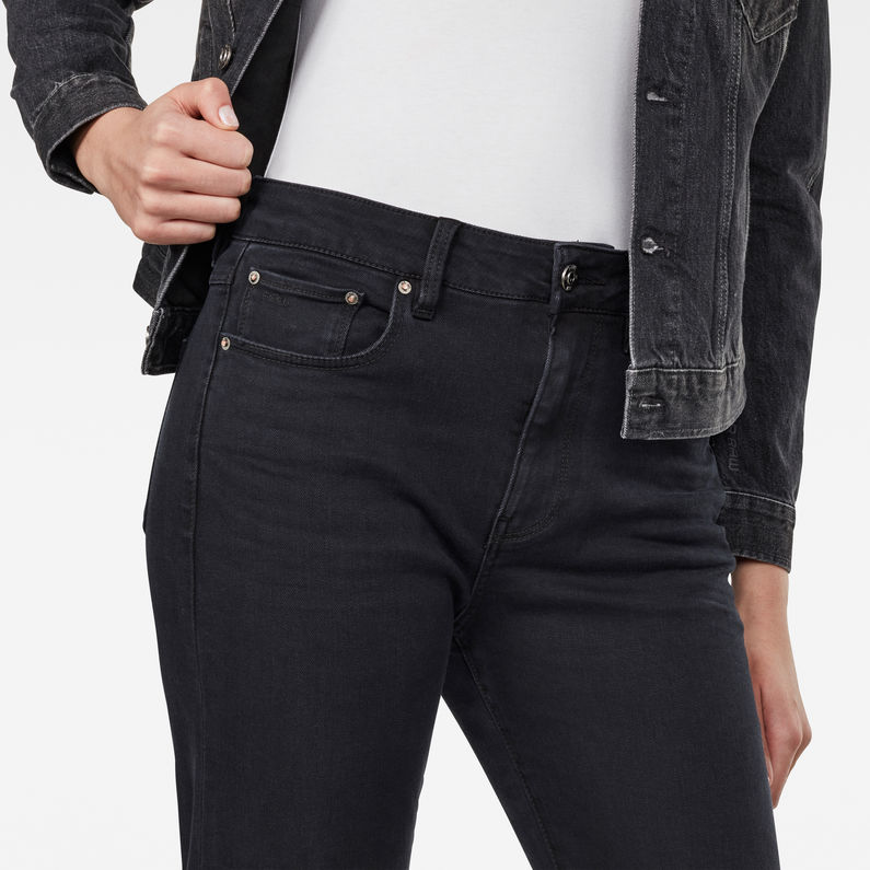 G-STAR® 3301 Mid Waist Boyfriend Jeans Dunkelblau