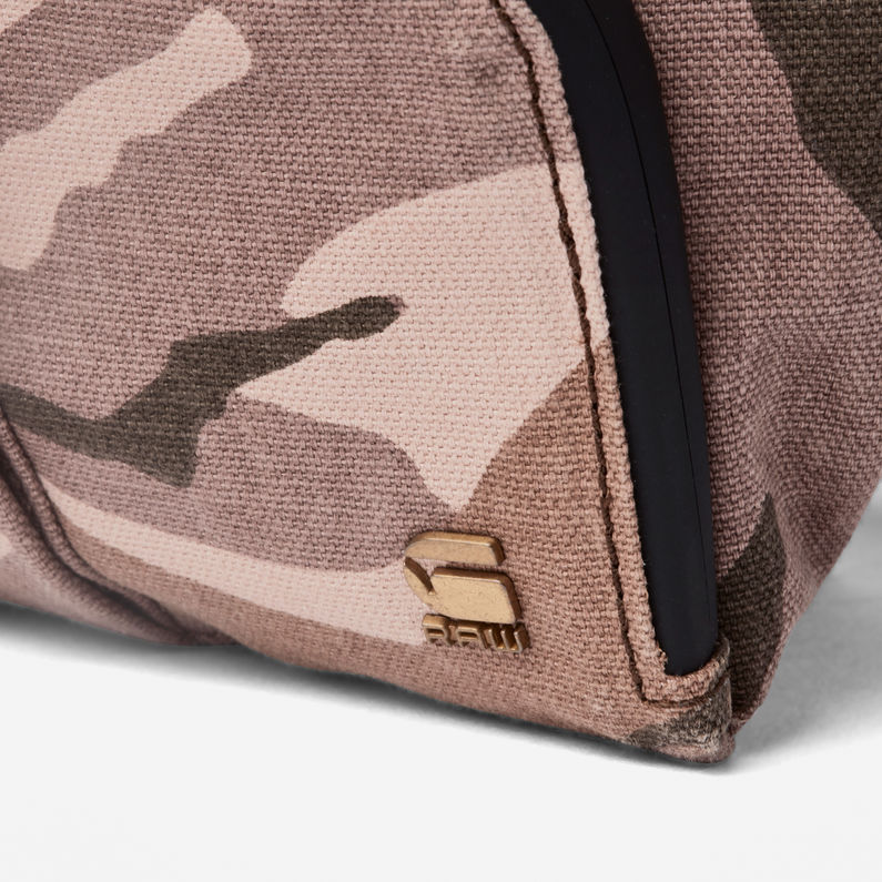 G-STAR® Sac banane Stalt Dast Allover Brun detail shot