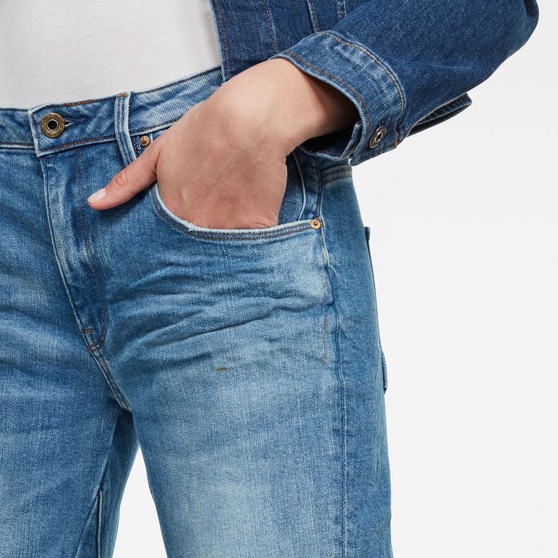 G-Star RAW® Arc 3D Low Boyfriend Jeans Midden blauw