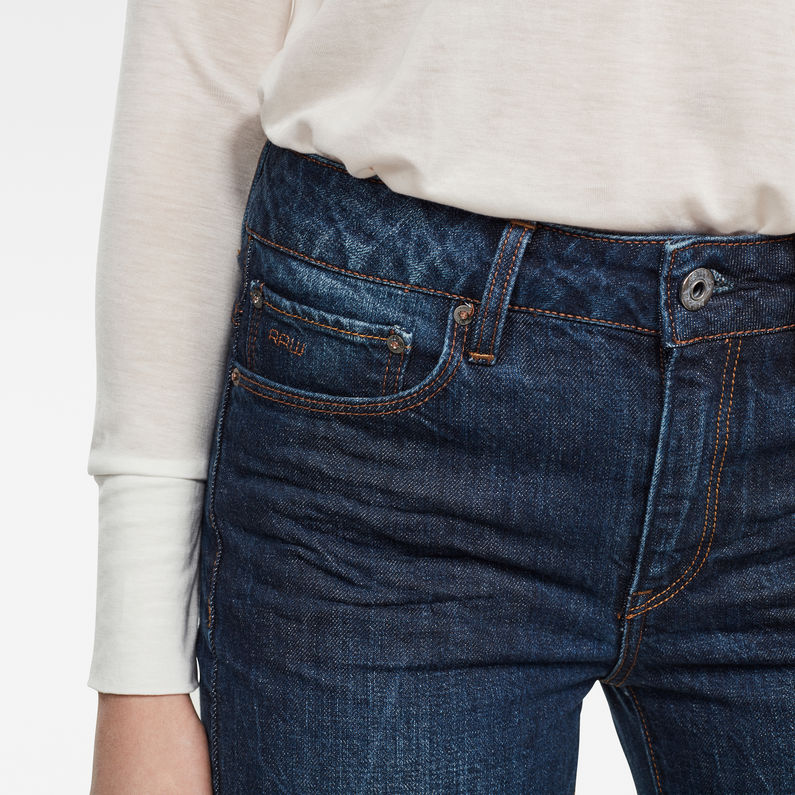 G-STAR® Jean 3301 High Waist Straight TU Bleu foncé