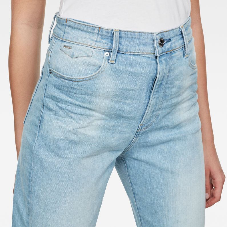 G-Star RAW® Janeh Ultra High Mom Ankle Jeans Lichtblauw