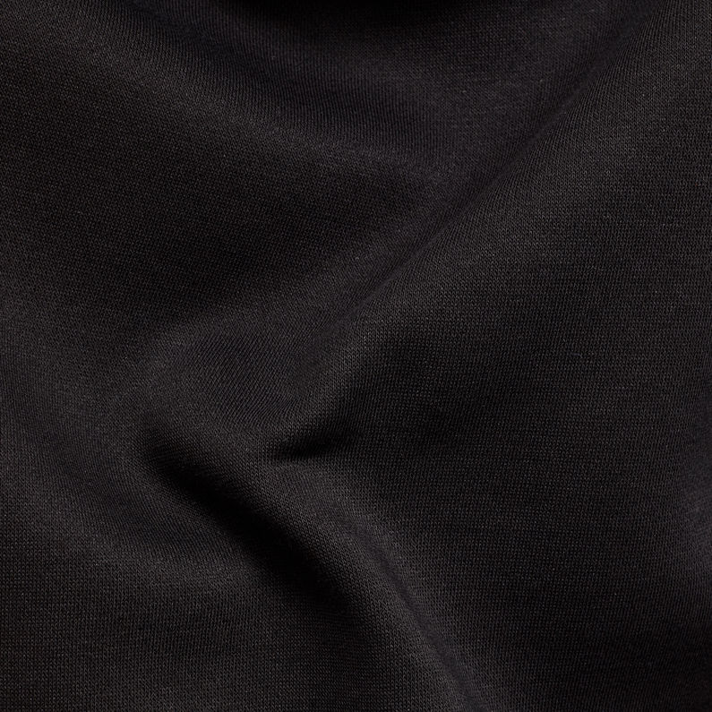 G-Star RAW® Sweat Stor Sport GR Hooded Noir fabric shot