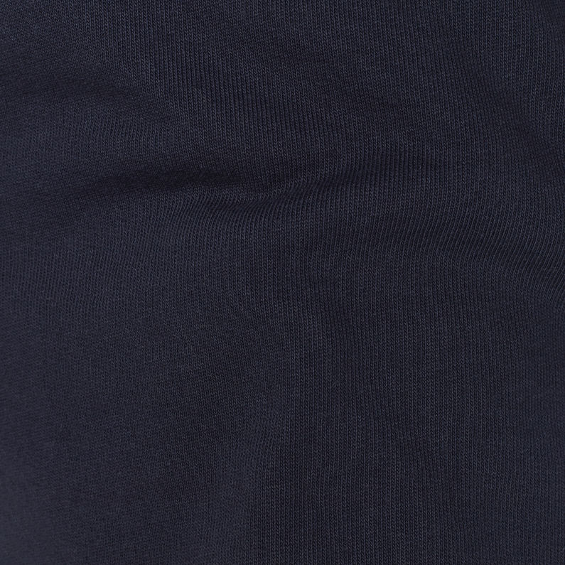 G-STAR® High Waist Sweat Shorts Dark blue fabric shot