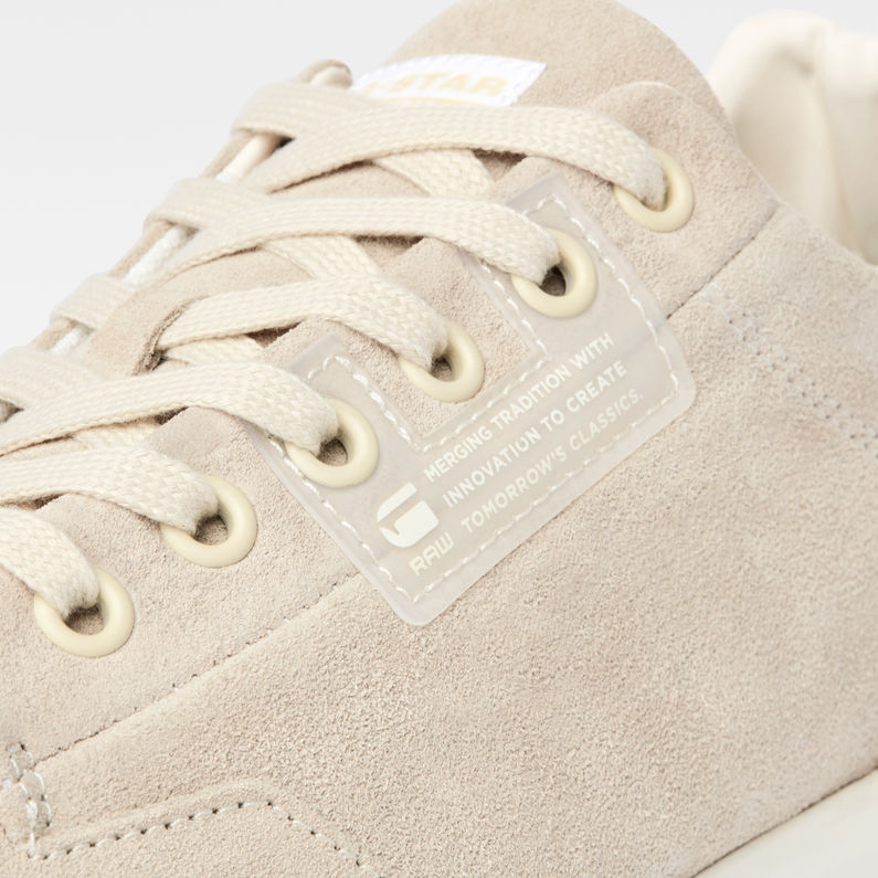 G-STAR® Strett Cup II Sneakers Bruin detail
