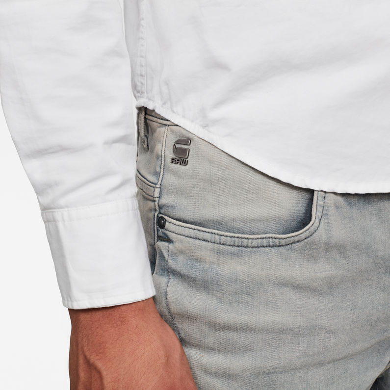 G-Star RAW® D-Staq 3D 1\2 Shorts Medium blue detail shot buckle