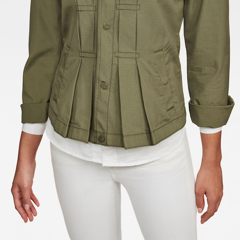 G-Star RAW® Veste GSRR Hito Vert detail shot