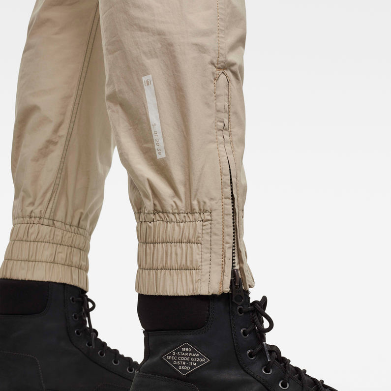 G-STAR® 3D Relaxed Cuffed Trainer Beige detail shot