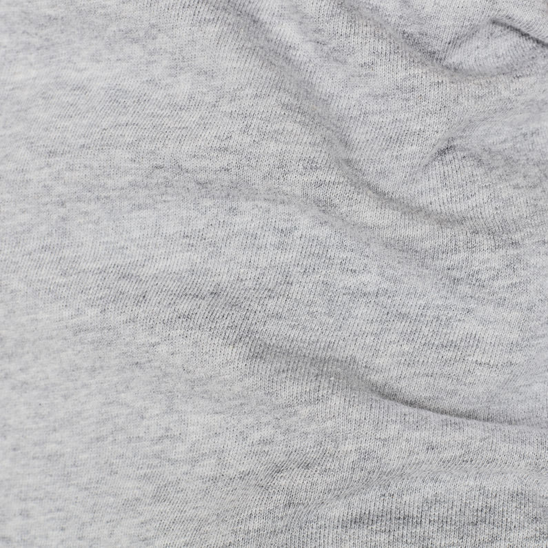 G-STAR® High Waist Sweat Shorts Grey fabric shot