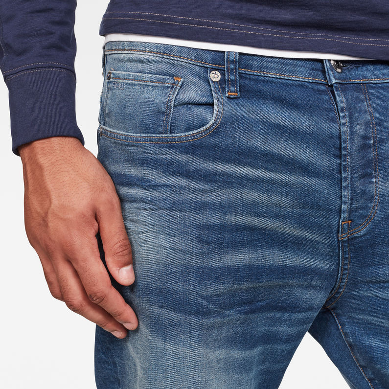 G-STAR® 3301 Relaxed Straight Jeans Mittelblau