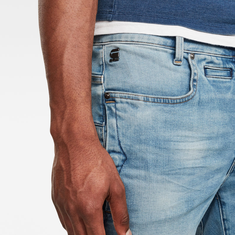 G-STAR® D-Staq 3D Shorts Hellblau detail shot