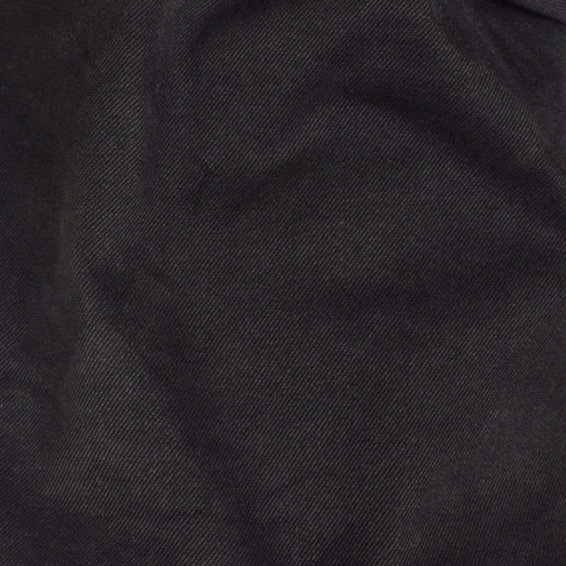 G-Star RAW® Pantalon cargo Roxic Straight Tapered Noir fabric shot