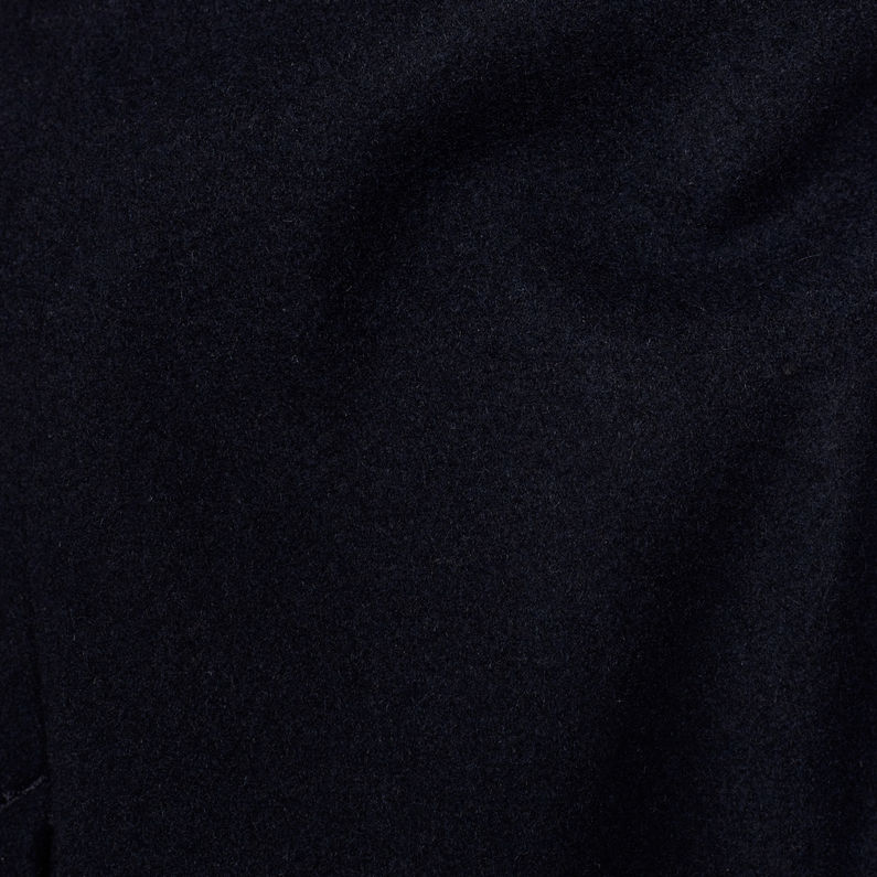 G-STAR® Empral Slim CB Paletot Coat ブラック fabric shot