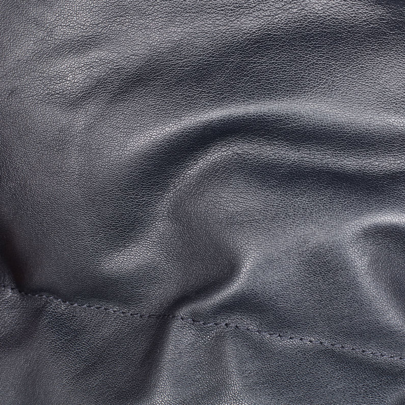 G-Star RAW® Western Puffer Jacke Dunkelblau fabric shot