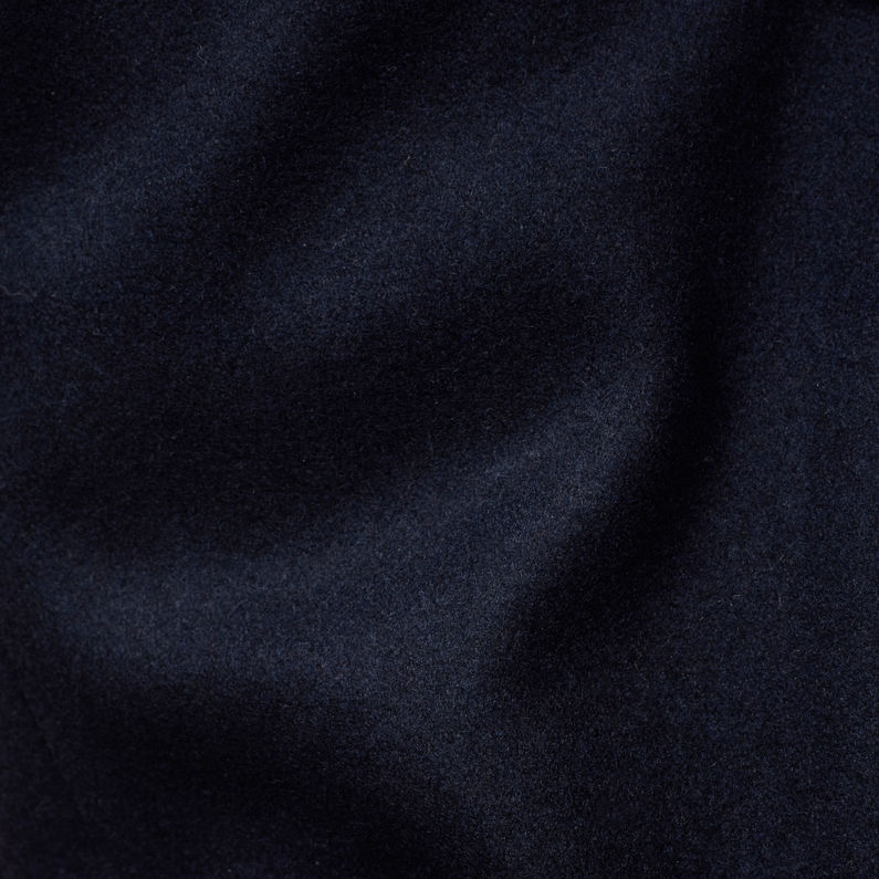 G-Star RAW® Double Breasted Paletot Coat ダークブルー fabric shot