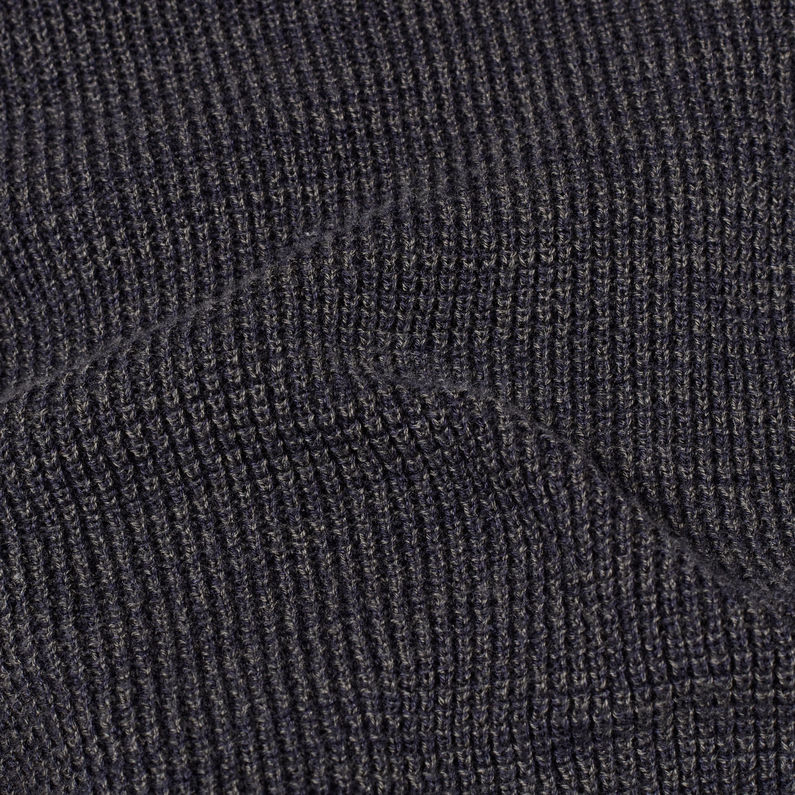 G-Star RAW® Muzaki Knitted Sweater Black fabric shot