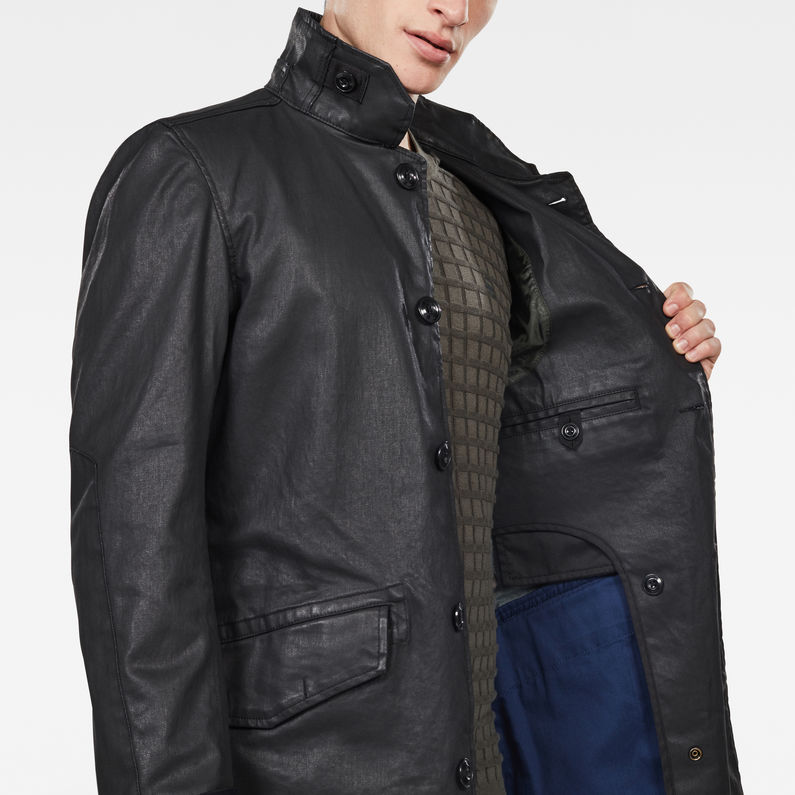 G-Star RAW® Scutar Utility Trench Dark blue detail shot