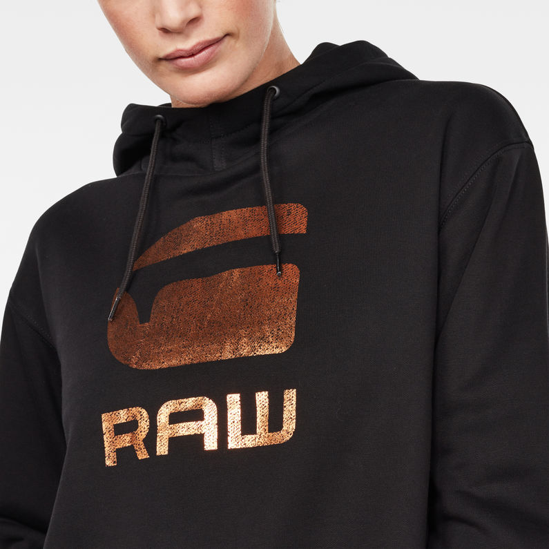 G-Star RAW® Graphic 21 Lynaz Sweater Black detail shot