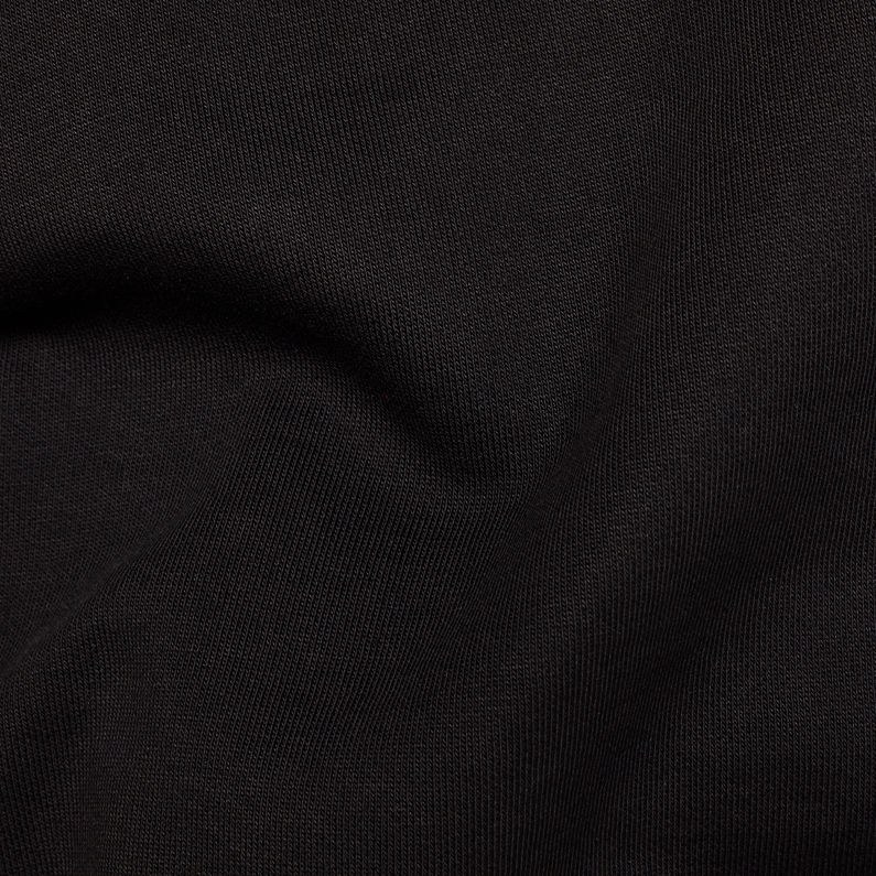 G-Star RAW® Sweat Graphic 21 Lynaz Noir fabric shot