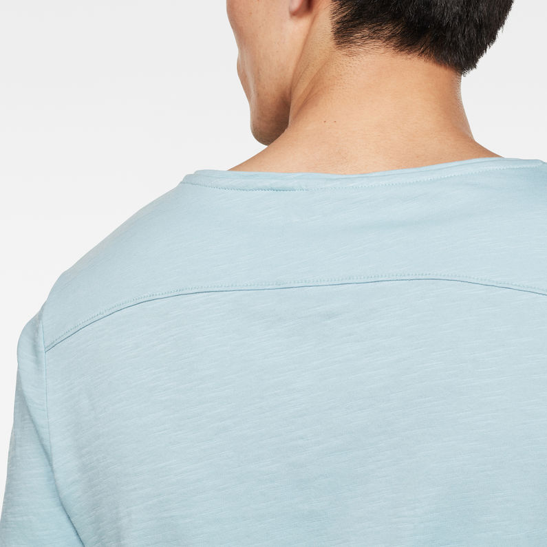 G-Star RAW® Alkyne Slim T-Shirt Light blue detail shot