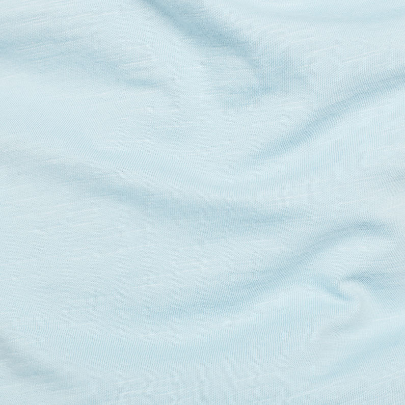 G-Star RAW® Alkyne Slim T-Shirt Light blue fabric shot