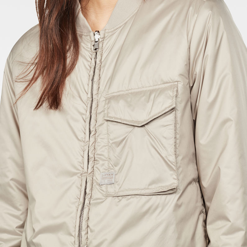 G-Star RAW® Rovic Liner Jacket Grey detail shot