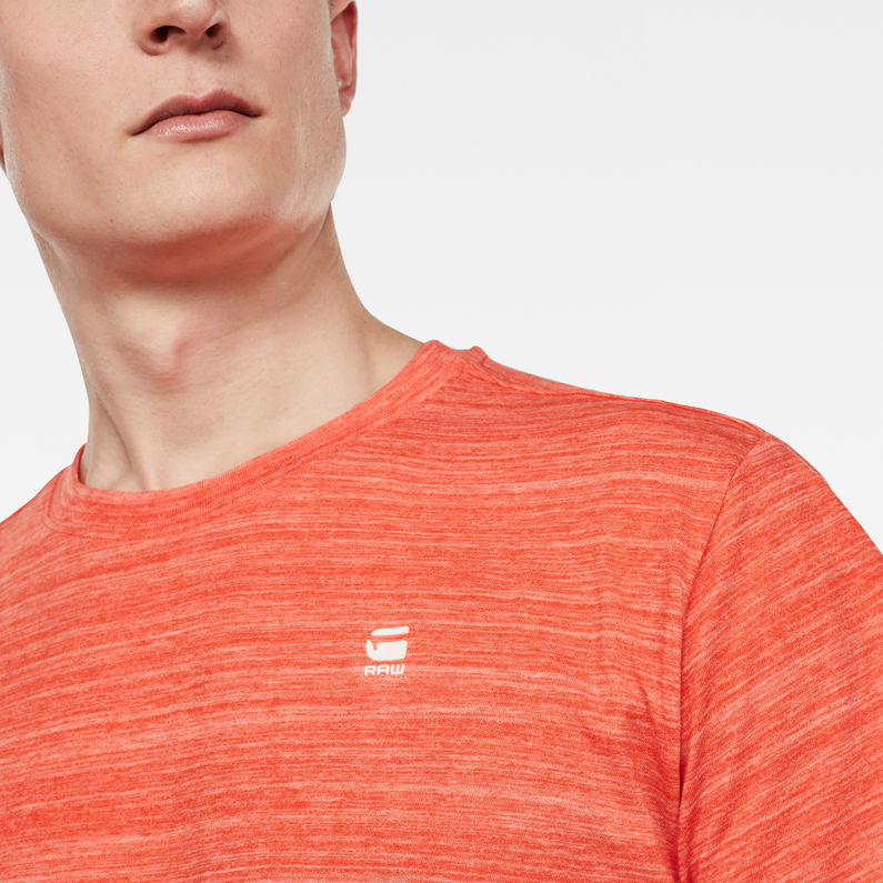 G-Star RAW® Lash T-Shirt Orange detail shot