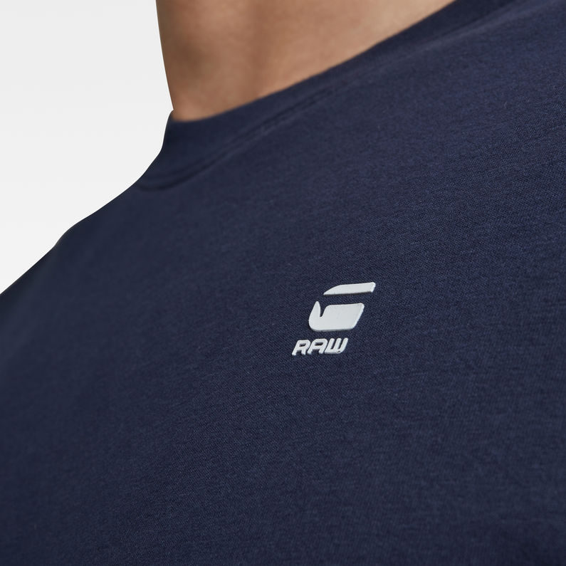 G-Star RAW® T-shirt Lash Bleu foncé detail shot