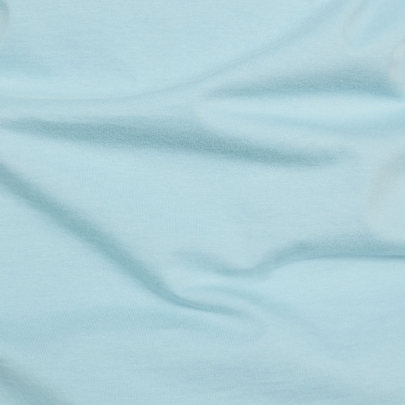 G-Star RAW® T-shirt Base-S Bleu clair fabric shot