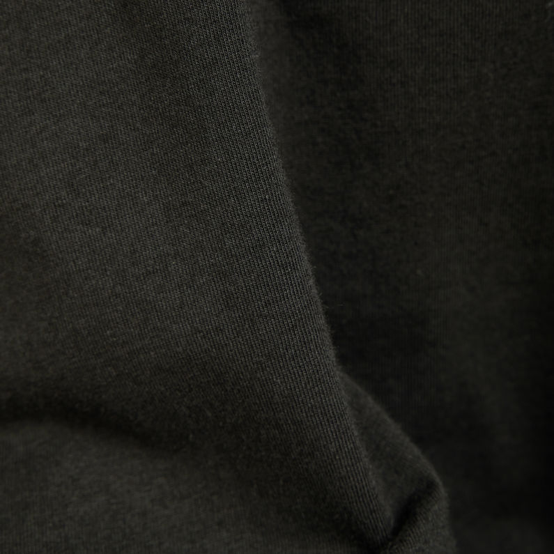 G-Star RAW® Camiseta Base-S Negro fabric shot