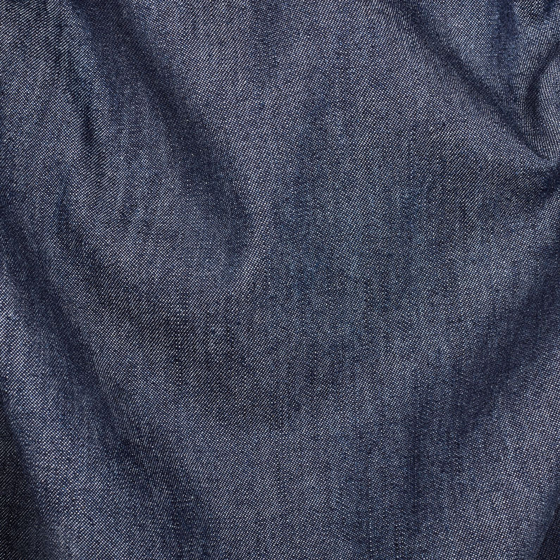 G-Star RAW® Chaqueta Denim Mix Hooded Azul oscuro fabric shot