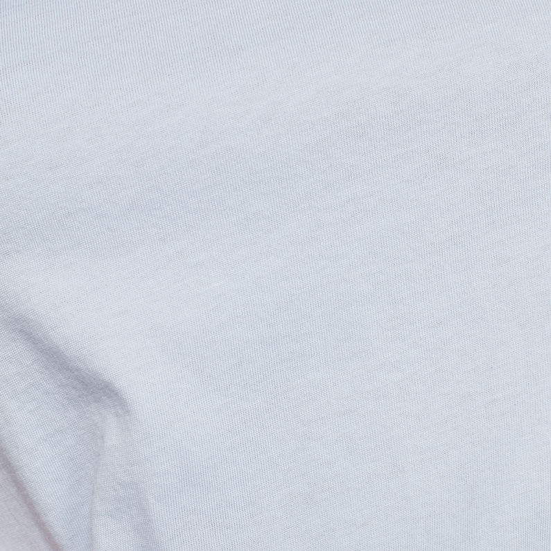 G-Star RAW® Lash Fem Loose Top Hellblau fabric shot