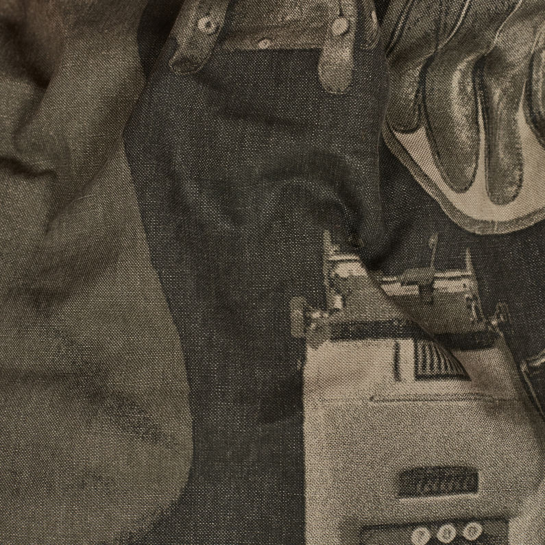 G-STAR® Torrick Relaxed Pants Green fabric shot