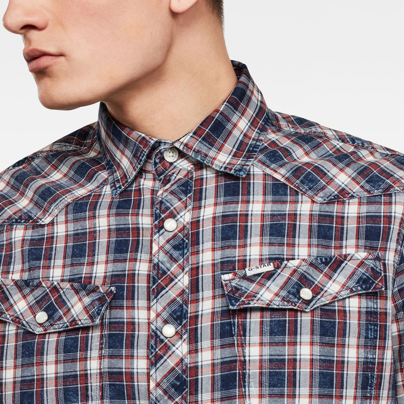G-STAR® 3301 Slim Overhemd Rood