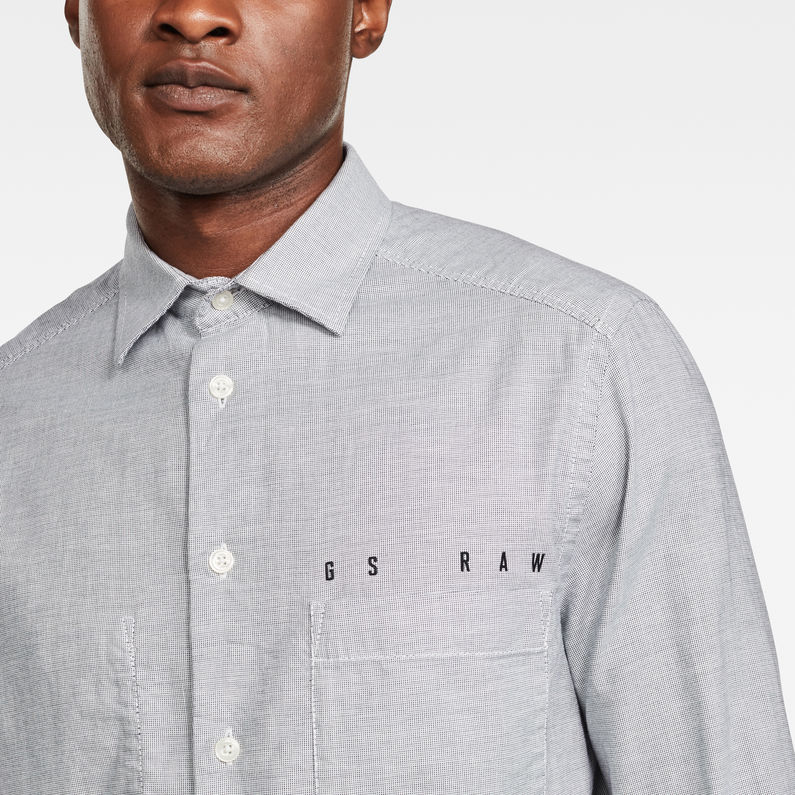 G-Star RAW® Camisa Dowl Straight Blanco