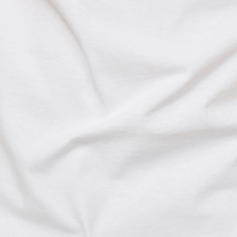 G-Star RAW® Pocket Loose T-Shirt White fabric shot