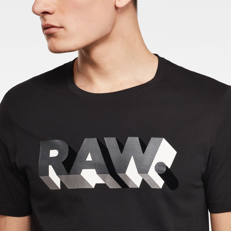g star raw black t shirt