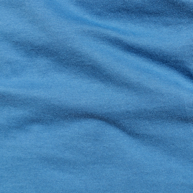 G-Star RAW® Round Originals GR T-Shirt Medium blue fabric shot