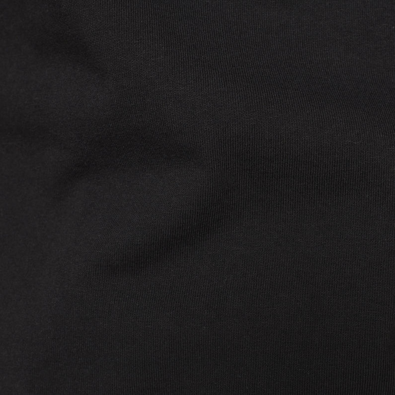 G-Star RAW® Korpaz Logos GR T-Shirt Black fabric shot
