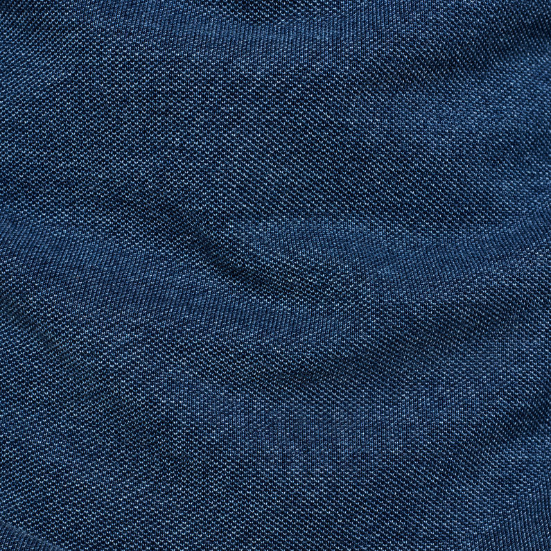 G-Star RAW® Indigo Poloshirt Mittelblau