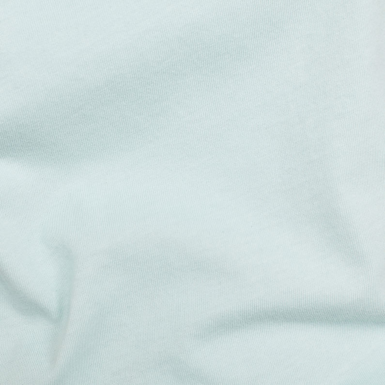 G-Star RAW® Débardeur Recycled Dye Optic Slim Bleu clair fabric shot