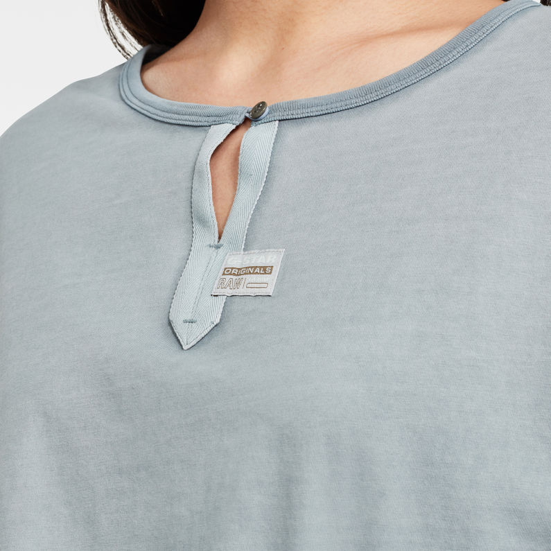 G-Star RAW® Joosa Top Light blue detail shot