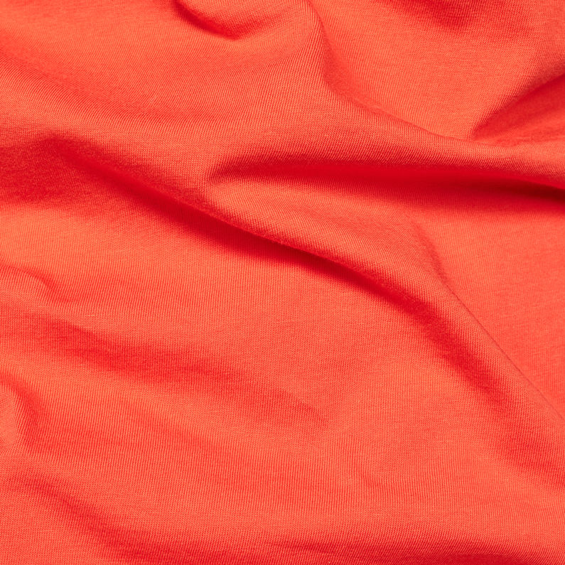 G-Star RAW® T-shirt Flag Text GR Slim Orange