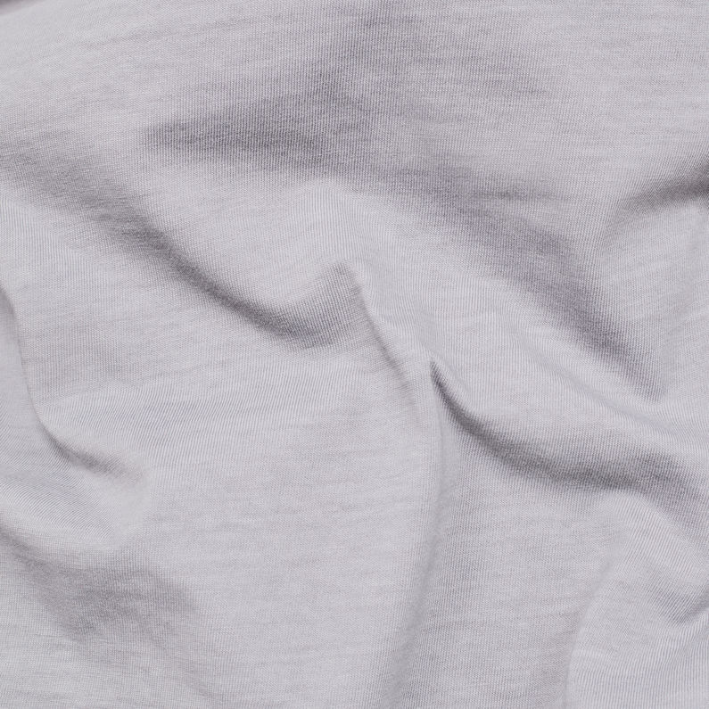 G-Star RAW® Raglan Recycle Dye T-Shirt Grey fabric shot