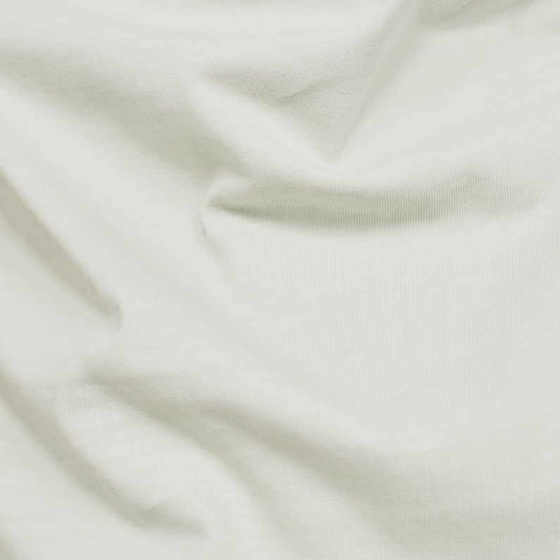 G-Star RAW® Raglan Recycle Dye T-Shirt Green fabric shot