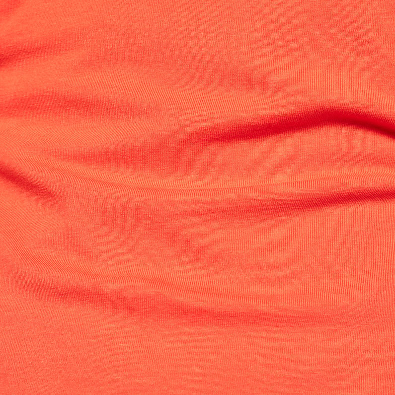 G-Star RAW® T-shirt Multi Layer RAW GR Slim Orange